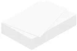 kangaro Carton plume, 700 x 1.000 mm, épaisseur: 3 mm, blanc