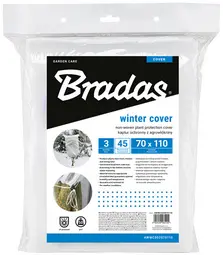 Bradas Couverture de protection hivernale, 450 mm, set de 3