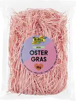 folia Herbe de décoration/Pâques, 30 g, rose