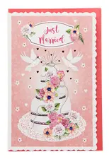 SUSY CARD Hochzeitskarte "Hochzeitstorte
