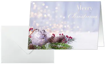 sigel Carte de Noël "Charmful Christmas", A6 paysage (A5)