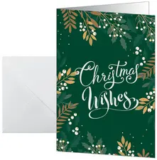 sigel Carte de Noël "Christmas wishes", A6 portrait