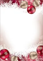 sigel Papier à motif de Noël "Frozen", A4, 90 g/m2