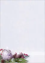 sigel Papier à motif de Noël "Snow Star", A4, 90 g/m2