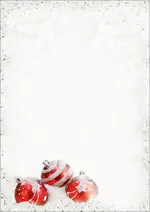 sigel Papier à motif de Noël "Christmas Silence", A4,