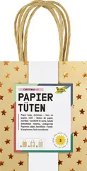 folia Sac en papier "Noël", papier kraft, petit