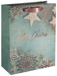 sigel Sac cadeau de Noël "Glamorous Christmas", petit