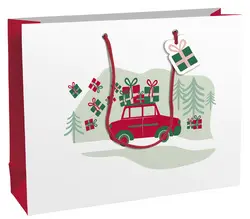 Clairefontaine Sac cadeau de Noël "Hohoho", shopping