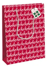 Clairefontaine Sac cadeau de Noël "Hohoho", large