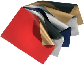 folia Papier cadeau de Noel "Bicolor", argent/or