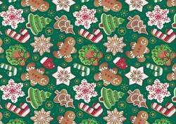 SUSY CARD Papier cadeau de Noël "sucre d'orge