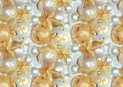 SUSY CARD Papier cadeau de Noël "boules de Noël