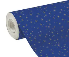 Clairefontaine Papier cadeau de Noël "Étoiles