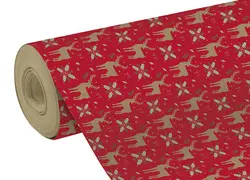 Clairefontaine Papier cadeau de Noël "Rennes