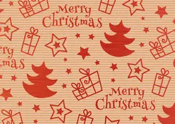 SUSY CARD Papier cadeau de Noël "Xmas Elements