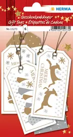 HERMA Etiquette pour cadeau de Noël "Merry Christmas