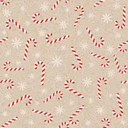 PAPSTAR Serviette à motif de Noël "Candy Canes