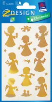 AVERY Zweckform ZDesign Stickers de Nöel "Anges dorés