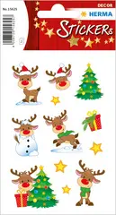 HERMA Stickers de Noël DECOR "Little Rudolph
