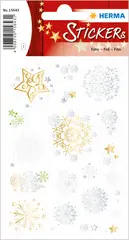 HERMA Stickers de Noël CREATIVE "Etoiles et flocons