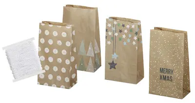 folia Calendrier de l'Avent "NATURE", 24 sachets en papier