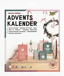folia Calendrier de l'Avent BOWTIFUL CHRISTMAS, 72 pièces