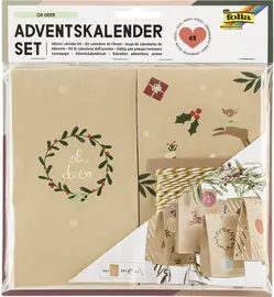 folia Calendrier de l'Avent 24 sachet de l'Avent OH DEER