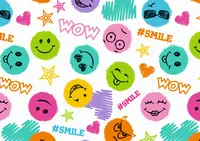 SUSY CARD Papier cadeau "Smile", sur rouleau