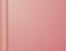 Clairefontaine Papier cadeau "Tiny Rolls triangles rouges
