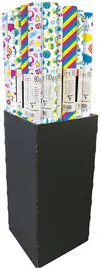 Clairefontaine Papier cadeau "Pep's", en présentoir