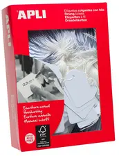 APLI Etiquette à suspendre, dimensions: 50 x 70 mm, blanc