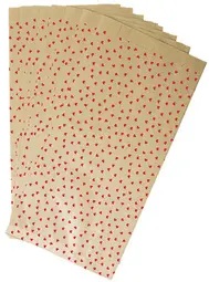 Clairefontaine Pochette en papier à fond plat "Coeurs