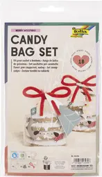folia Kit sachet à fond plat / Candy Bag "Merry Woofmas