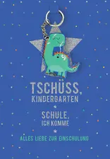 CACTUS Schulanfangs-Grußkarte "Dino
