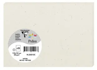 Pollen by Clairefontaine Carte C6, Natura