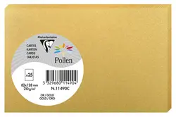 Pollen by Clairefontaine Carte 82 x 128 mm, or