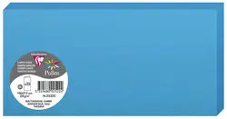 Pollen by Clairefontaine Carte double DL, bleu turquoise