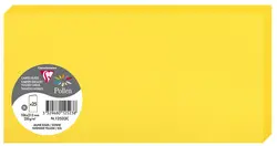 Pollen by Clairefontaine Carte double DL, jaune soleil