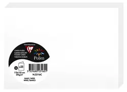 Pollen by Clairefontaine Carte double C6, blanc