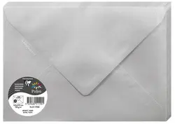 Pollen by Clairefontaine Enveloppes C5, argent