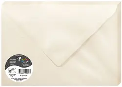 Pollen by Clairefontaine Enveloppes C5, ivoire irisé