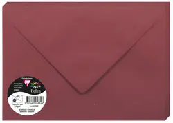 Pollen by Clairefontaine Enveloppes C5, bordeaux