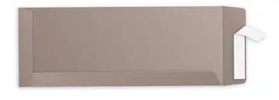 Pollen by Clairefontaine Pochettes 125 x 324 mm, gris acier