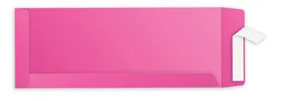 Pollen by Clairefontaine Pochettes 125 x 324 mm,rose fuchsia