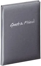 PAGNA Livre d'or "Guests & Friends", anthracite, 144 pages