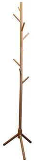 UNiLUX Porte-manteau MIKADO, 8 patères, bois de hêtre