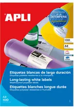 APLI Etiquette, résistant aux intempéries, 210 x 297 mm