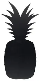 Securit Ardoise SILHOUETTE "PINEAPPLE", noir