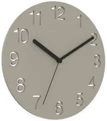 UNiLUX Horloge murale à quartz "HELLO", diamètre 400 mm