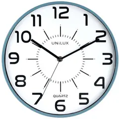UNiLUX Horloge à quartz "POP", diamètre: 300 mm, bleu